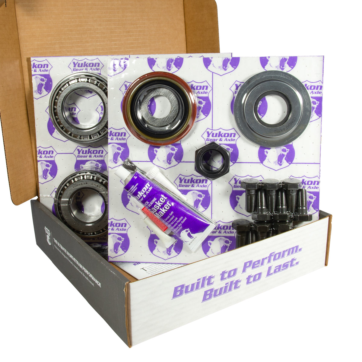 Yukon 11.25in Dana 80 3.73 Rear Ring & Pinion Install Kit 35 Spline Positraction 4.125in BRG - YGK2165