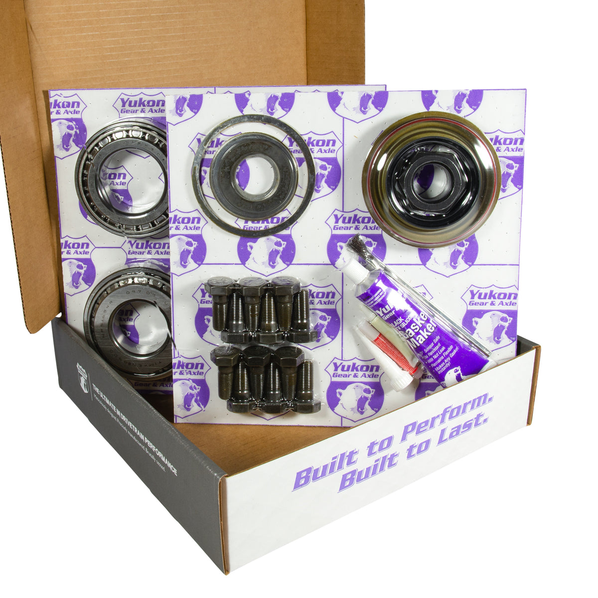 Yukon 11.25in Dana 80 Thin 3.73 Rear Ring & Pinion Install Kit 35 Spline Positraction 4.375in - YGK2180