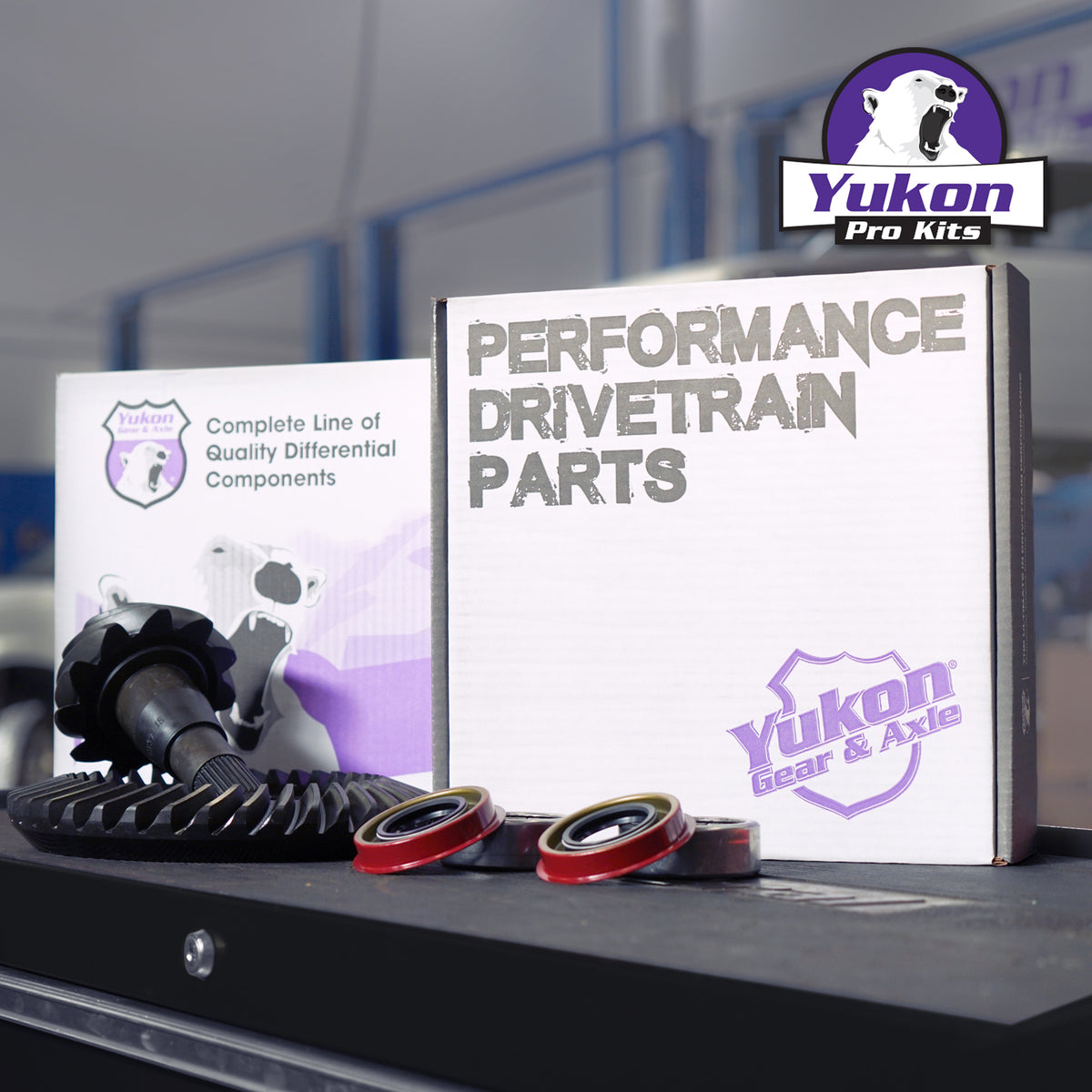 Yukon Gear & Install Kit Package For 8.875in GM 12T in a 3.73 Ratio - YGK2227