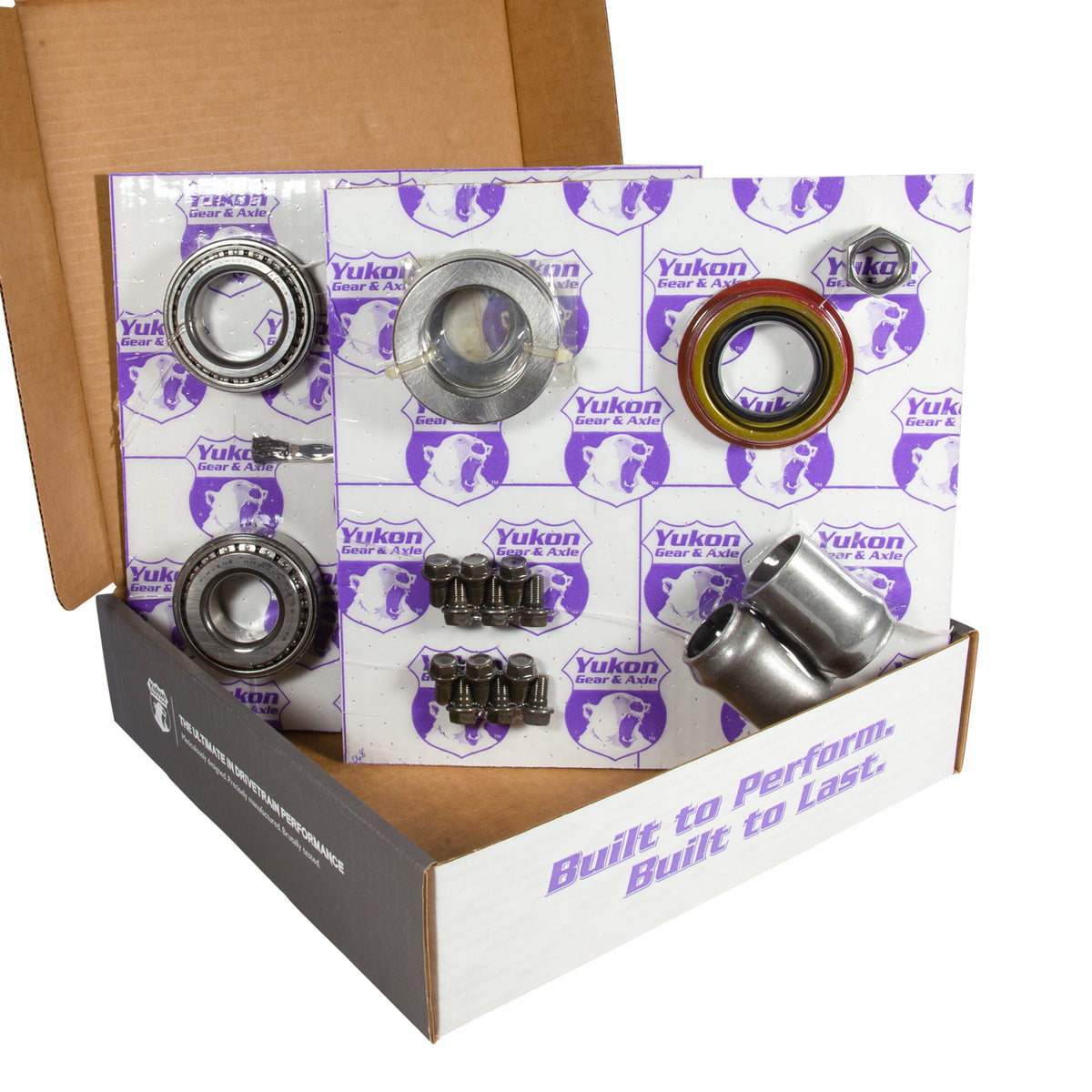 Yukon 8.875in GM 12T Thick 4.11 Rear Ring & Pinion Install Kit Axle Bearings and Seals - YGK2230