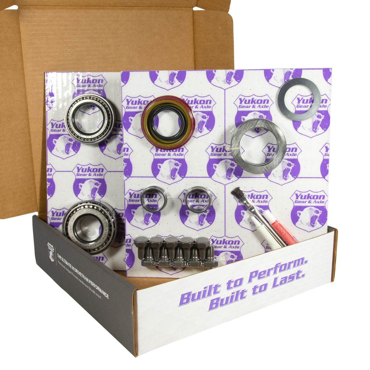 Yukon 7.5in/7.625in GM 3.08 Rear Ring & Pinion Install Kit 2.25in OD Axle Bearings - YGK2235