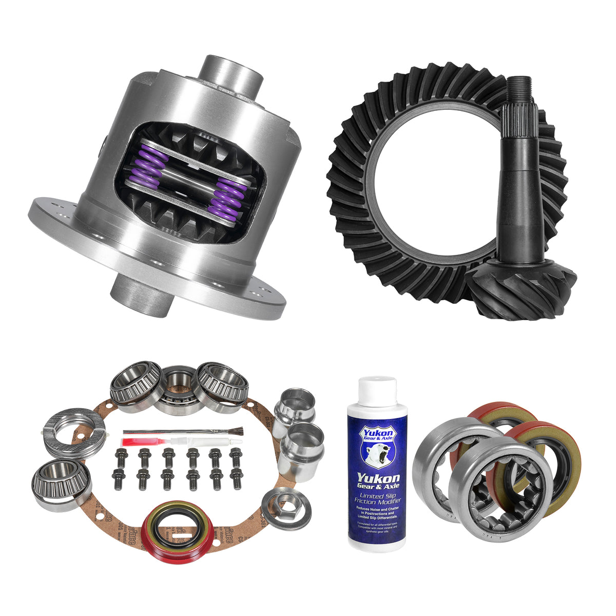 Yukon 67-72 Chevrolet Camaro Limited Slip & Re-Gear Kit - 30 Spline 3.42 Ratio - YGK2321