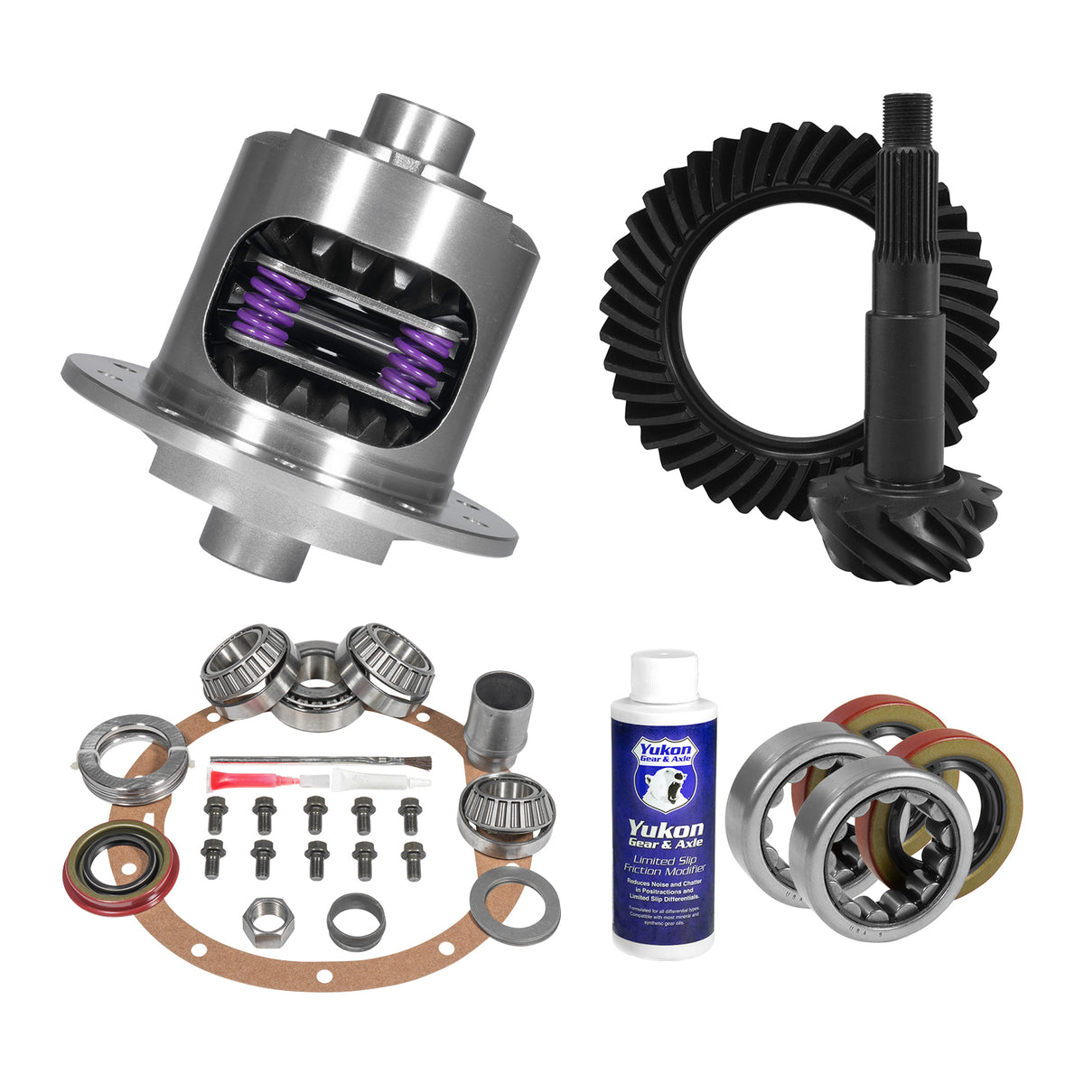 Yukon 67-70 Chevrolet Camaro Limited Slip & Re-Gear Kit - 25 Spline 3.36 Ratio - YGK2327