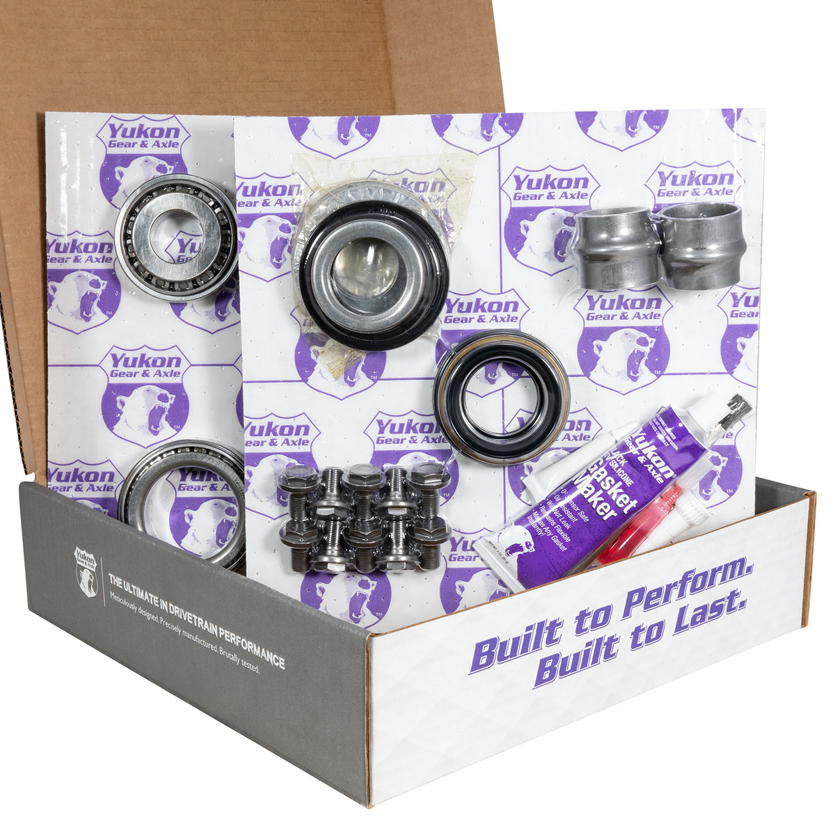 Yukon Ring & Pinion Gear Kit Front & Rear for Toyota 8.4/8IFS Diff (w/o Factory Locker) 4.88 Ratio - YGKT005-488-3