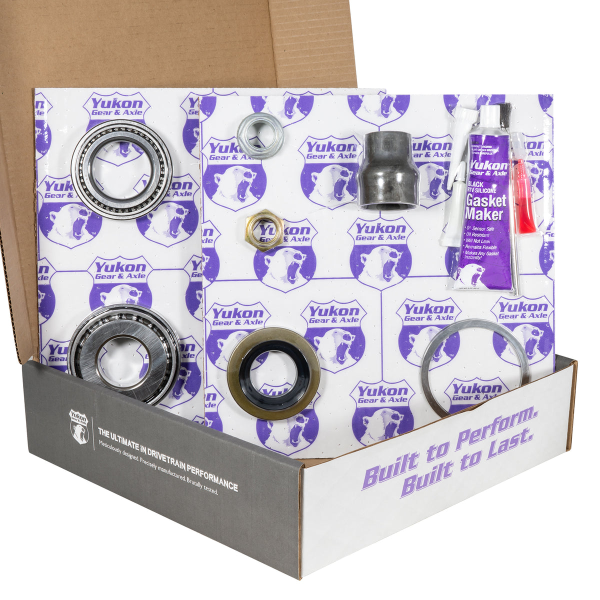 Yukon Gear Ring & Pinion Gear Kit Package Front & Rear with Install Kits - Toyota 9.5/9.5 - YGKT010-488