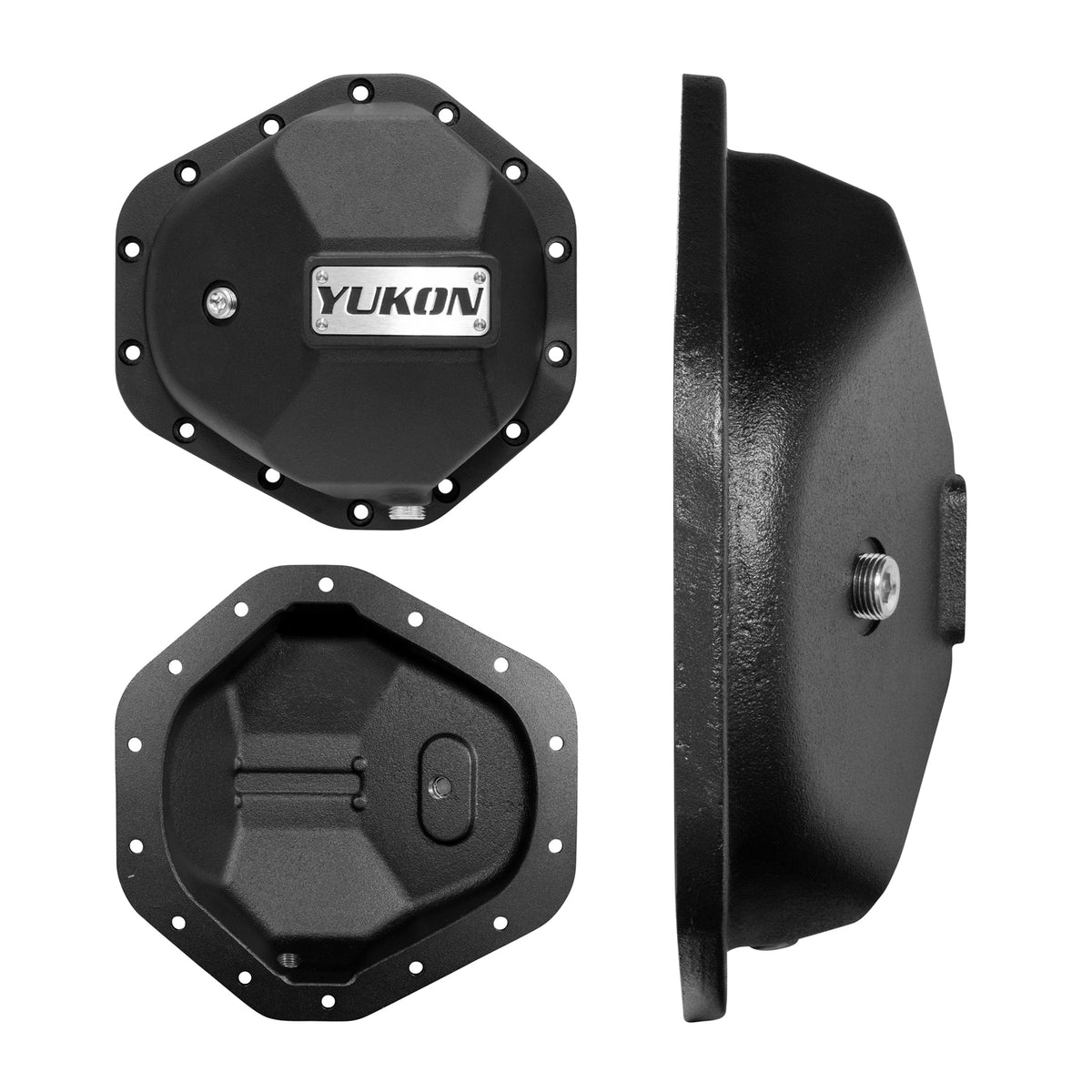 Yukon Gear Hardcore Diff Cover for 14 Bolt GM Rear w/ 8mm Cover Bolts - YHCC-GM14T-M