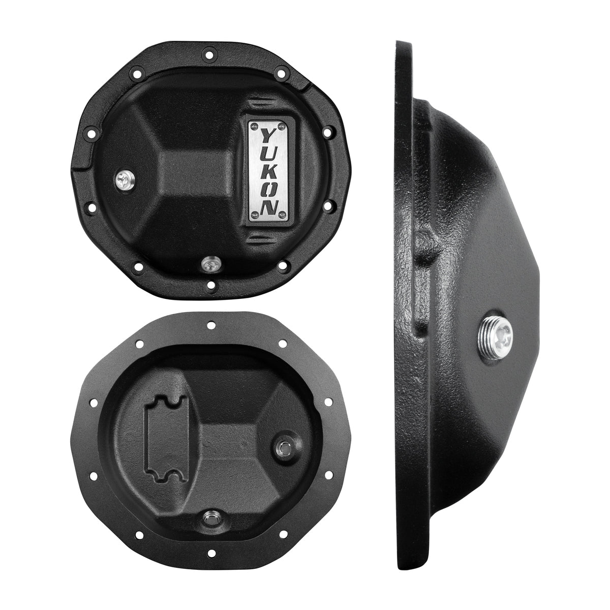 Yukon Hardcore Nodular Iron Cover for Rear GM 8.6in w/8mm Cover Bolts - YHCC-GM8.5-M