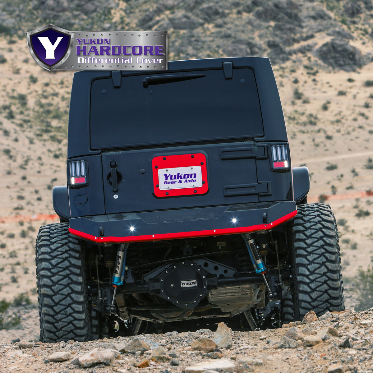 Yukon Hardcore Nodular Iron Cover for Rear GM 8.6in w/8mm Cover Bolts - YHCC-GM8.5-M
