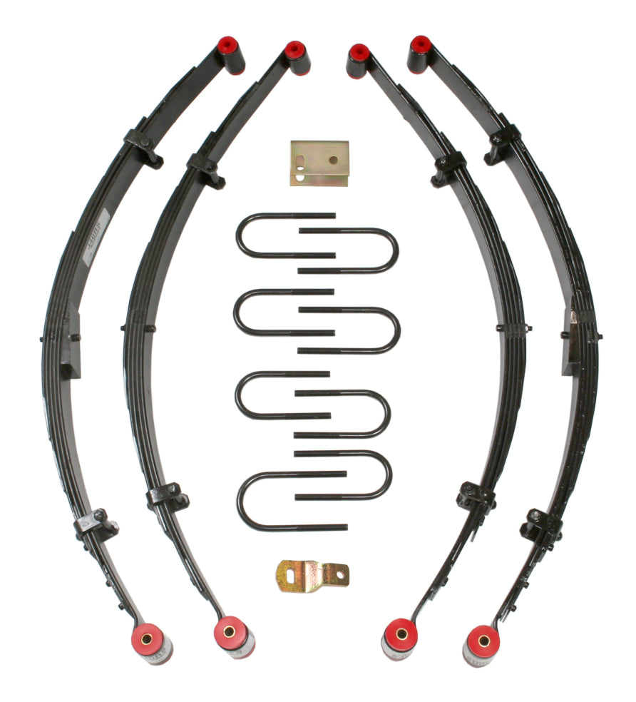 Skyjacker 1987-1995 Jeep Wrangler Yj 4 In. Susp. Lift Kit With ADX M2.0 Aluminum Monotube Shocks