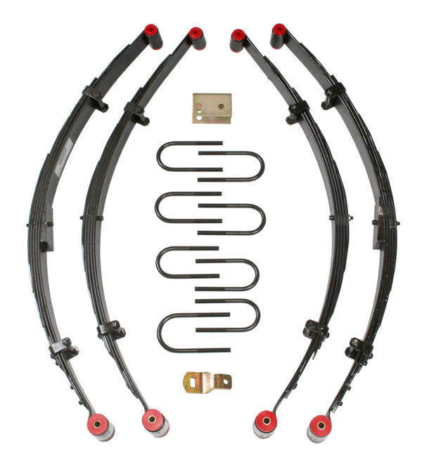Skyjacker 1987-1995 Jeep Wrangler Yj 4 In. Susp. Lift Kit With ADX M2.0 Aluminum Monotube Shocks