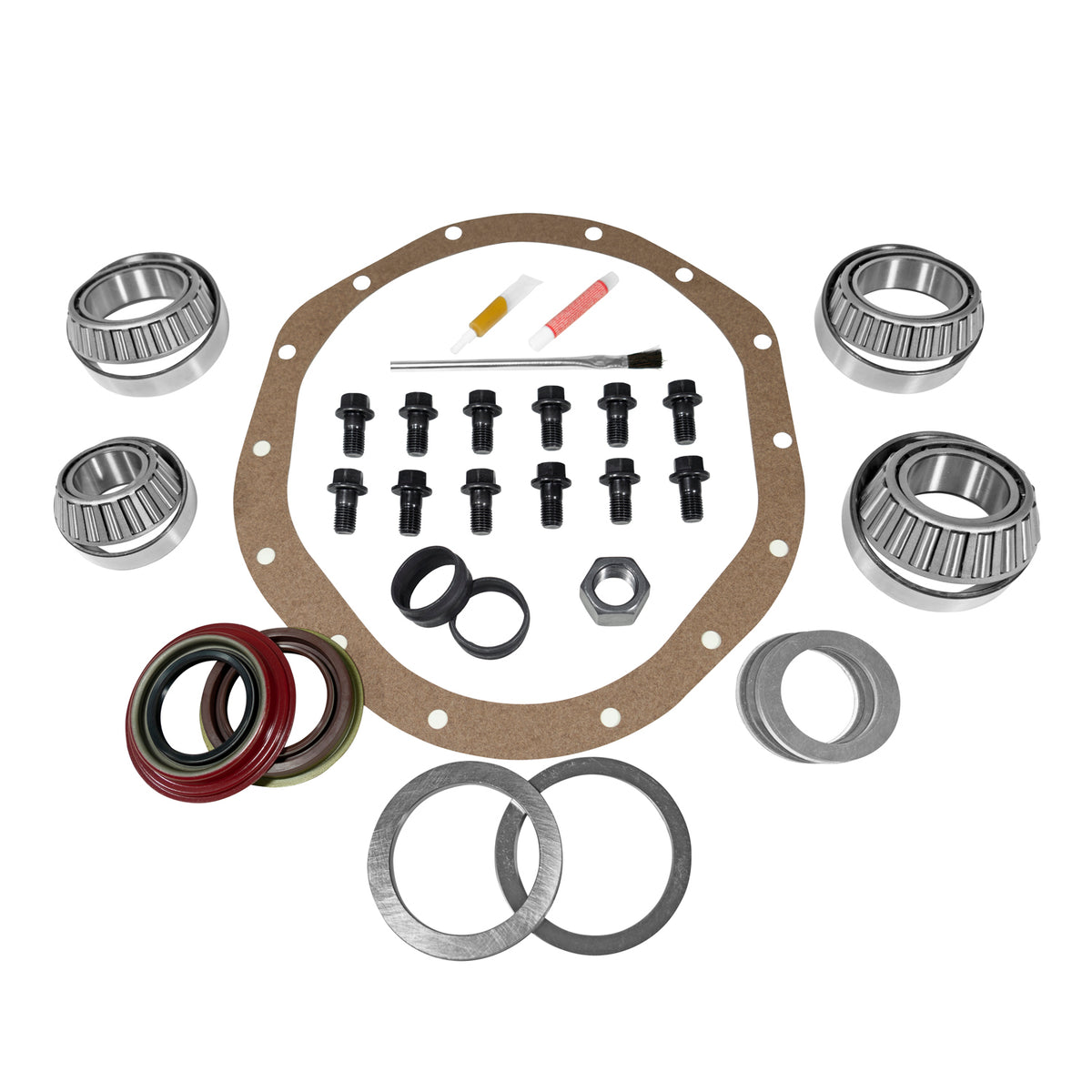 Yukon Gear Master Overhaul Kit For 97-13 GM 9.5in Semi-Float Diff / w/ Triple Lip Seal - YK GM9.5-B