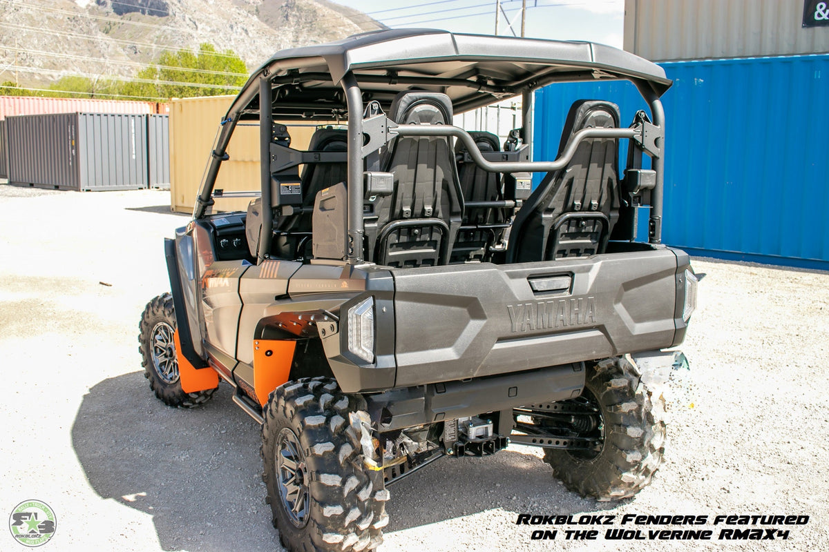 RokBlokz Yamaha Wolverine RMAX2 & RMAX4 1000 2021+ Fender Flares