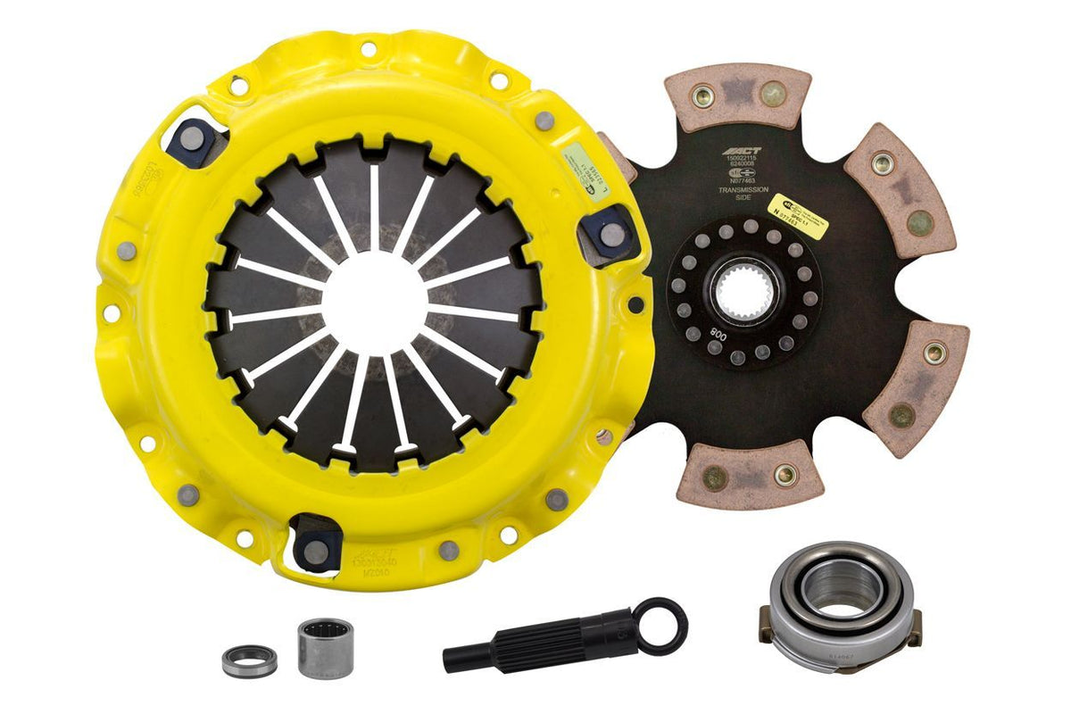 ACT 1987 Mazda RX-7 HD/Race Rigid 6 Pad Clutch Kit - Z65-HDR6