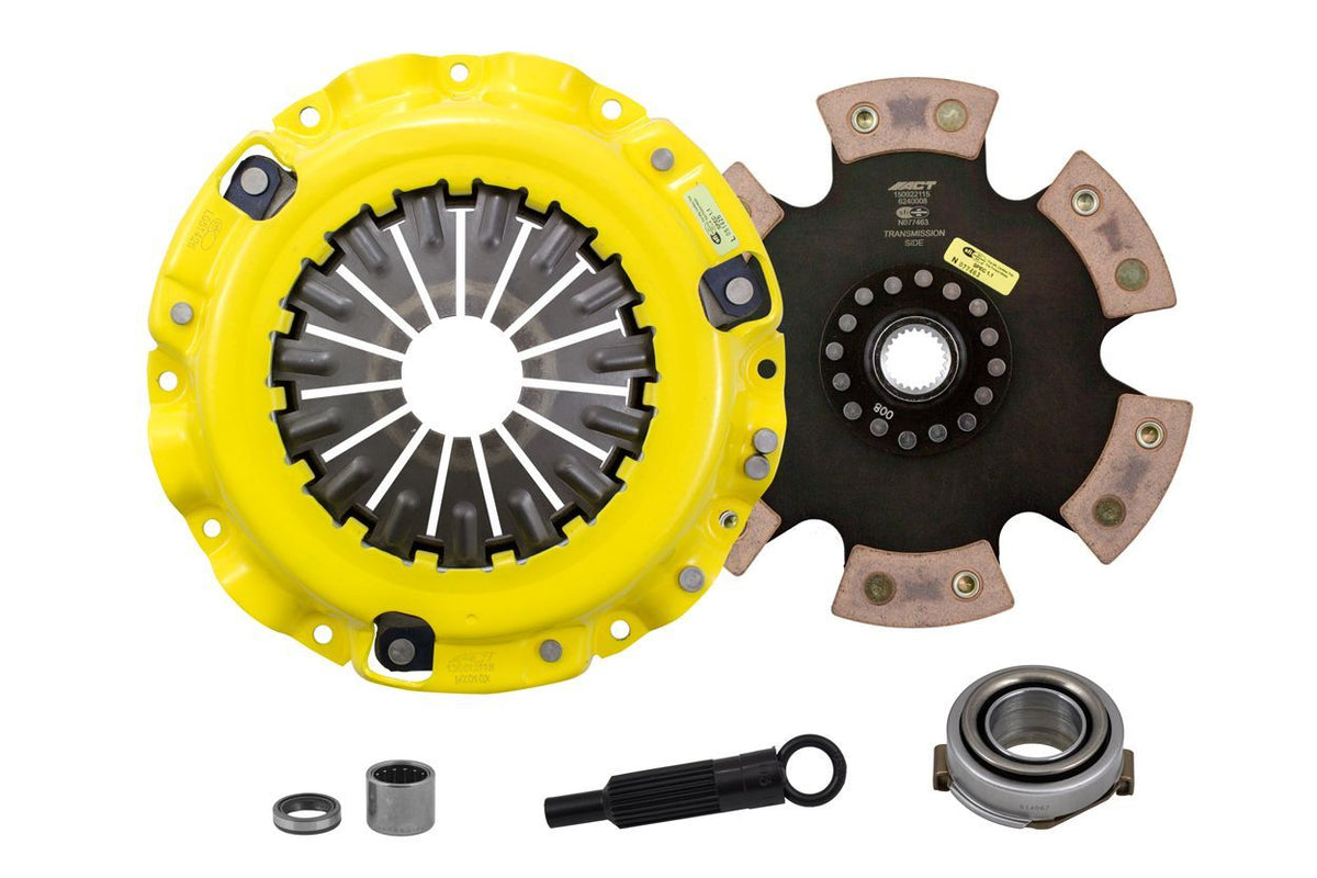 ACT 1987 Mazda RX-7 XT/Race Rigid 6 Pad Clutch Kit - Z65-XTR6