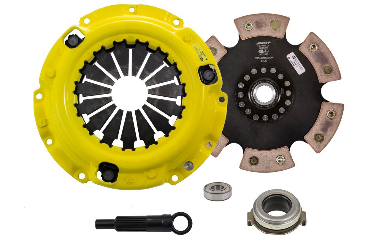 ACT 2001 Mazda Protege HD/Race Rigid 6 Pad Clutch Kit - Z66-HDR6