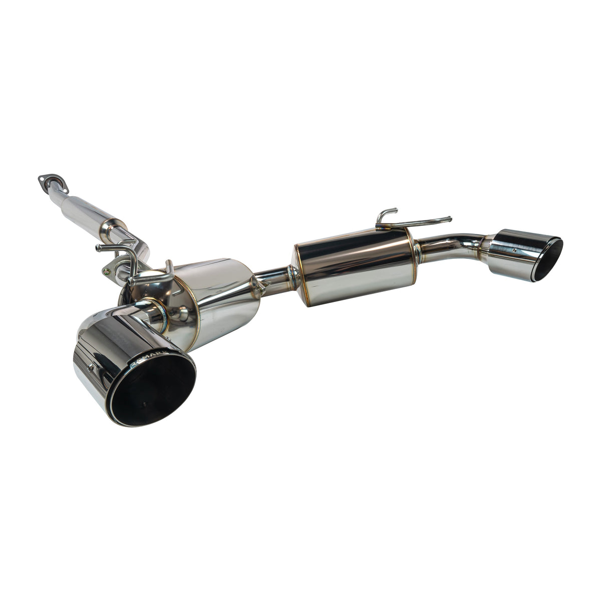 REMARK Elite Spec CatBack Exhaust, Toyota GR86 / Subaru BRZ 2022+, Burnt Stainless Tip Cover - RK-C2063T-04T