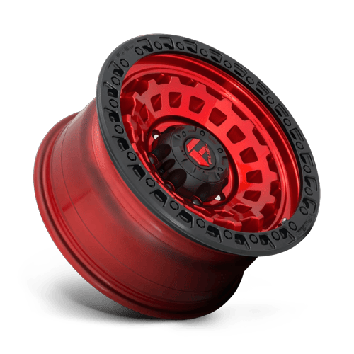 Fuel Off-Road D632 17X9 Candy Red W/ Black Bead Ring 5x127 -12mm
