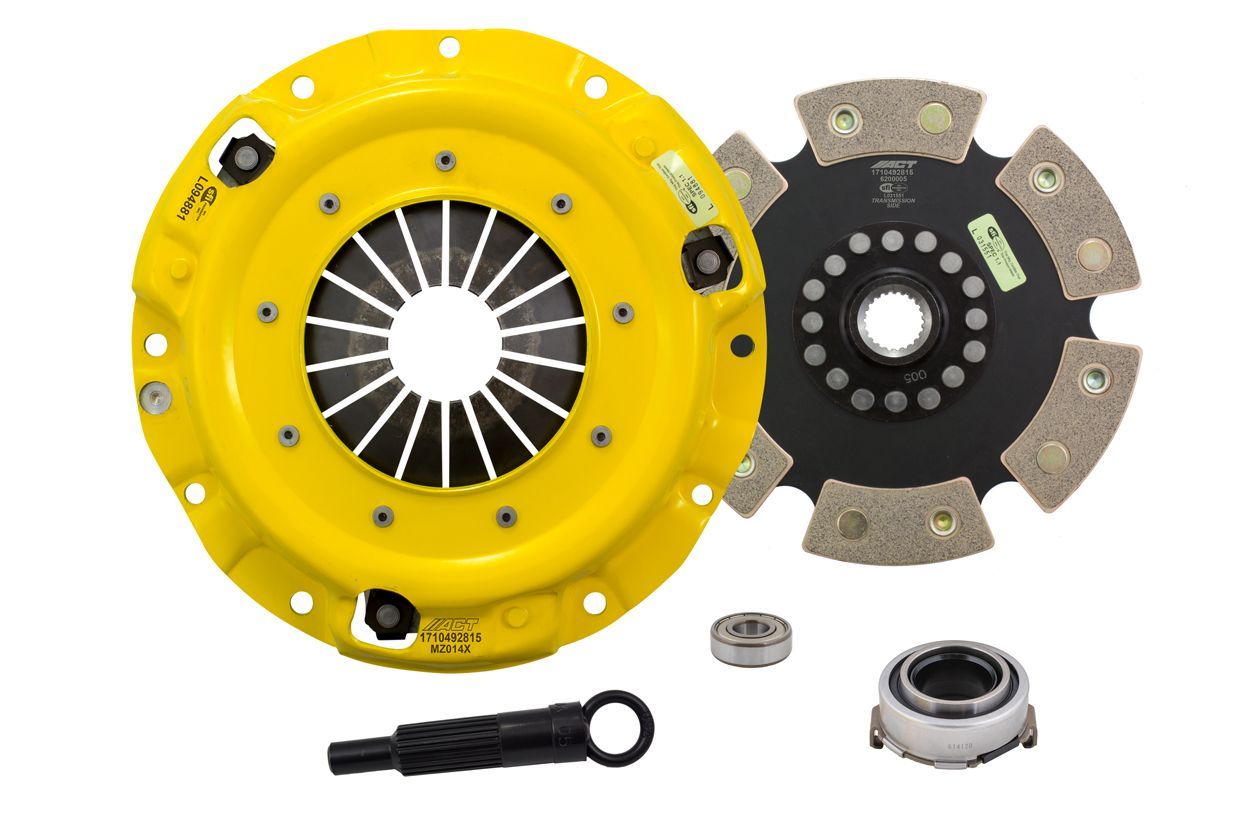 ACT 1991 Mazda Miata XT/Race Rigid 6 Pad Clutch Kit - ZM1-XTR6