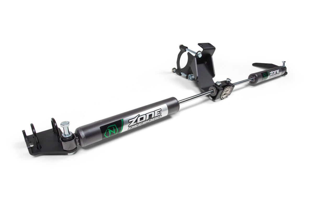 Zone Offroad 14-24 Ram 3500 14-22 Ram 2500 4WD Dual Steering Stabilizer Kit - Nitro Series - ZOND148DN