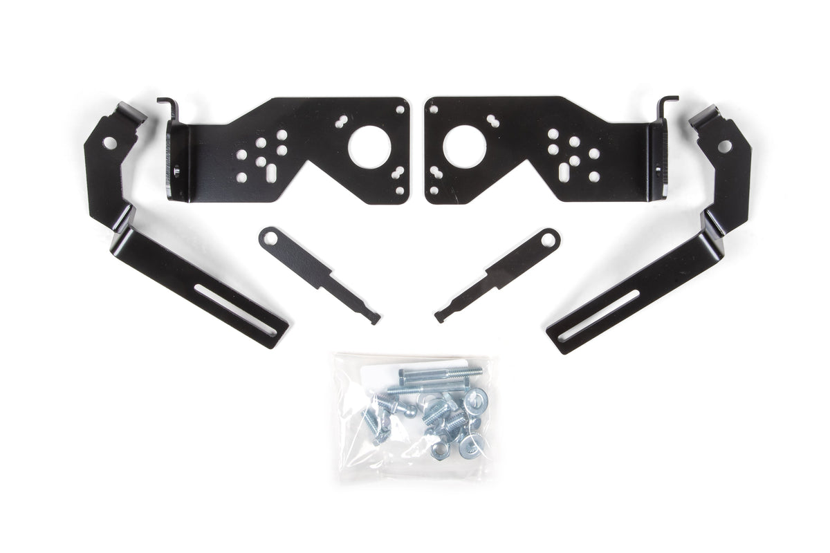 Zone Offroad 23-26 Ford F250/F350/F450 SD 4WD Ride Height Sensor Relocation Bracket Kit - ZONF5502