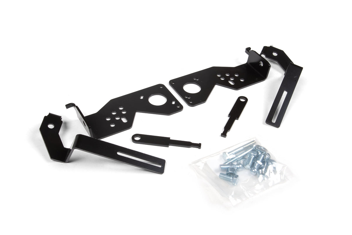 Zone Offroad 23-26 Ford F250/F350/F450 SD 4WD Ride Height Sensor Relocation Bracket Kit - ZONF5502