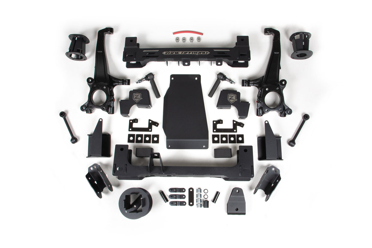 Zone Offroad 22-26 Toyota Tundra 6in Lift Kit - No Shocks - ZONT14