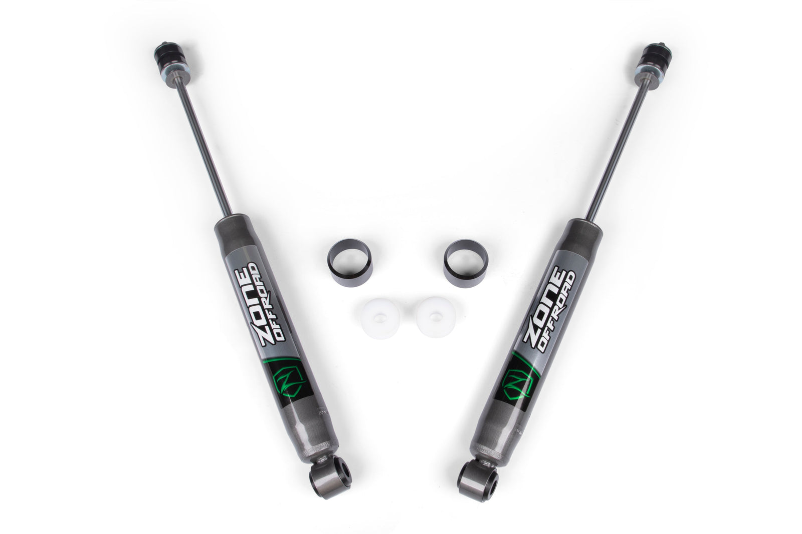 Zone Offroad 24-26 Toyota Tacoma Base (Black Struts) 4WD 2in Leveling Kit - Nitro Shocks - ZONT18N