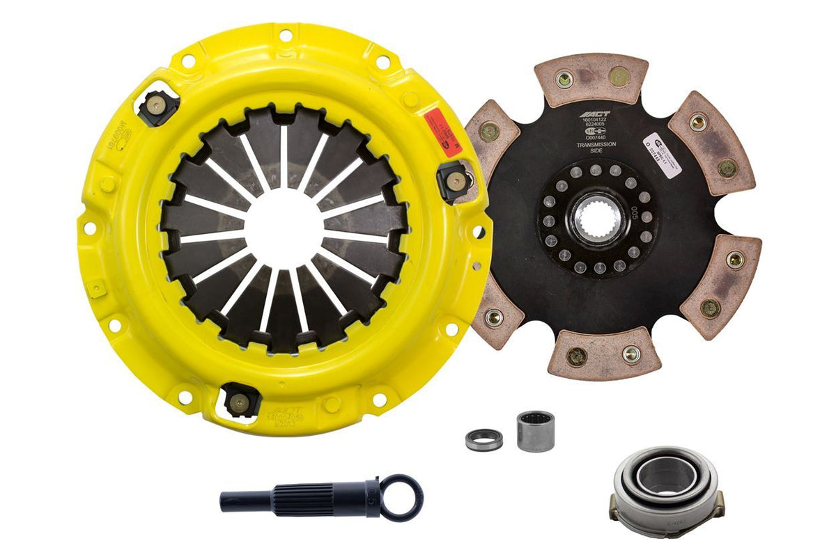 ACT 1987 Mazda RX-7 HD/Race Rigid 6 Pad Clutch Kit - ZX2-HDR6