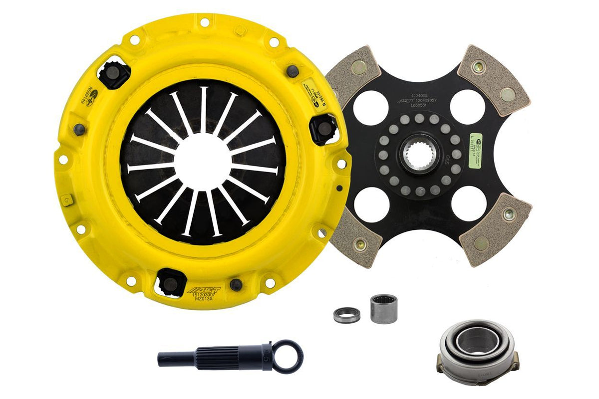 ACT 1987 Mazda RX-7 XT/Race Rigid 4 Pad Clutch Kit - ZX2-XTR4