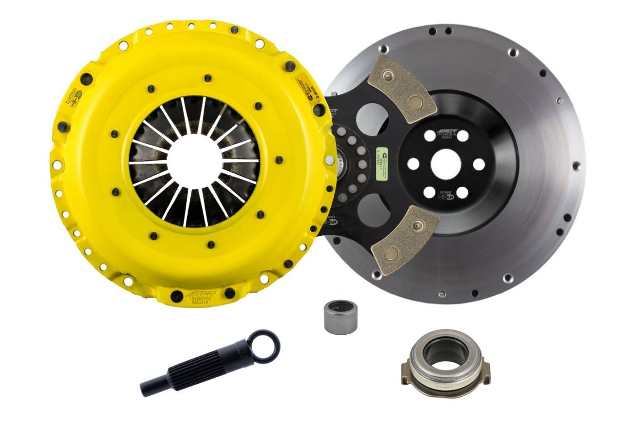ACT 07-13 Mazda Mazdaspeed3 XT/Race Rigid 4 Pad Clutch Kit w/Streetlite Flywheel - ZX5-XTR4