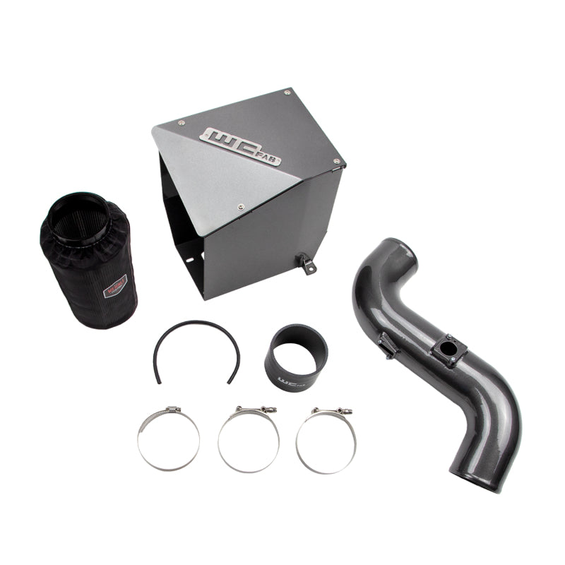 Wehrli 11-16 GM Duramax LML 4in Intake Kit - Sparkle Bomber Orange - WCF100194-SBO