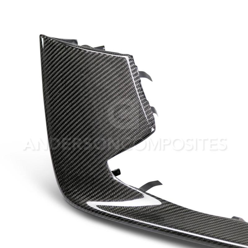 Anderson Composites 15-20 Ford Mustang Shelby GT350 Carbon Fiber Bumper Inserts - AC-FBI15MU350