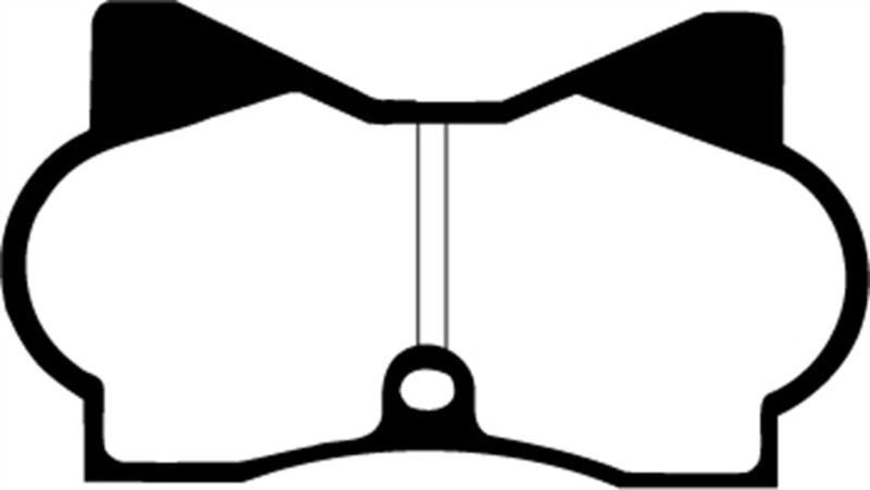 EBC 70-74 De Tomaso Pantera 5.7 Redstuff Front Brake Pads - DP3180C