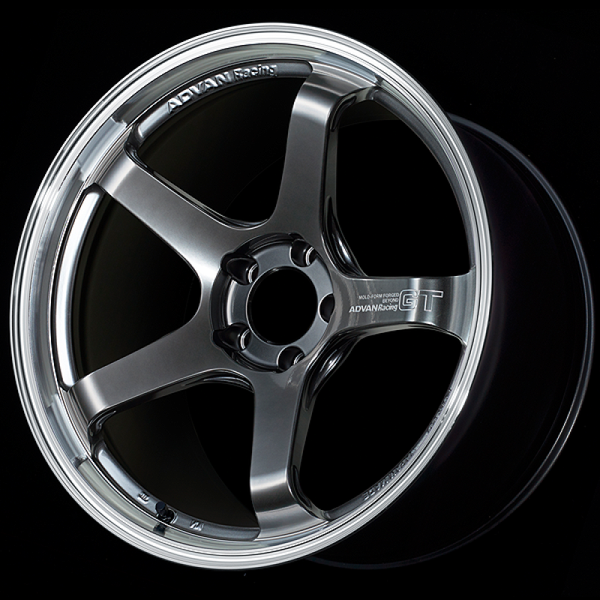 Advan GT Beyond 19x9.5 +29 5-114.3 Machining & Racing Hyper Black Wheel - YAQB9J29EMHB by Advan