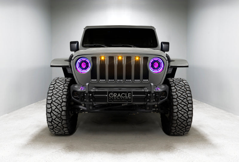 Oracle Oculus Bi-LED Projector Headlights for Jeep JL/Gladiator JT - w/ Simple Cntrl SEE WARRANTY - 5839-504-B