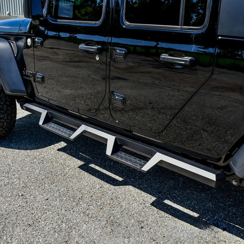 Westin 2020 Jeep Gladiator HDX Drop Nerf Step Bars - Textured Black - 56-14165