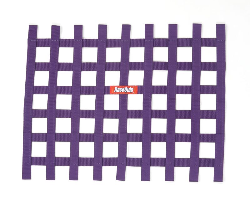 RaceQuip Purple Ribbon Window Net - 721055RQP