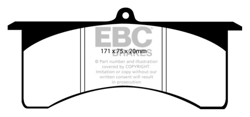 EBC Brakes Bluestuff Street and Track Day Brake Pads - DP51148NDX