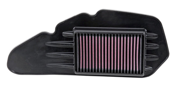K&N 13-14 Honda PCX125/150 Drop In Air Filter - HA-1213 for 2013-2018 Honda PCX150 - front view