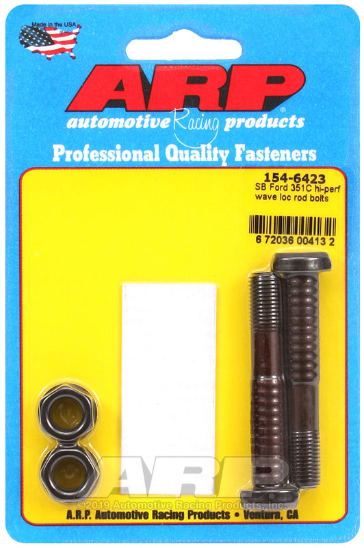 ARP SB Ford 351C hi-perf wave-loc rod bolts - 154-6423