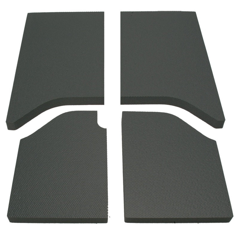DEI 11-18 Jeep Wrangler JK 2-Door Boom Mat Headliner - 4 Piece - Black - 50138