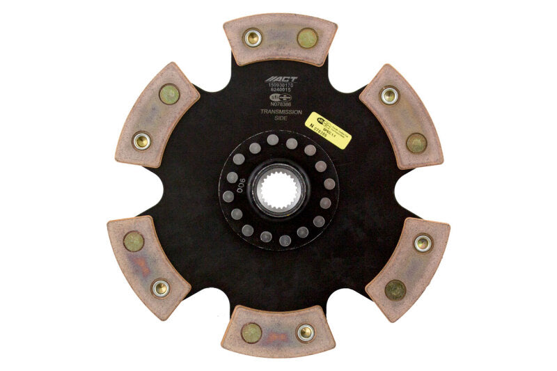 ACT 14-24 Mini Cooper S 6 Pad Rigid Race Disc - 6240015