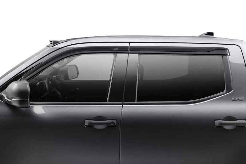 Husky Liners 22+ Toyota Tundra CrewMax Ventvisor Low Profile (4pc) - Smoke - 2854111