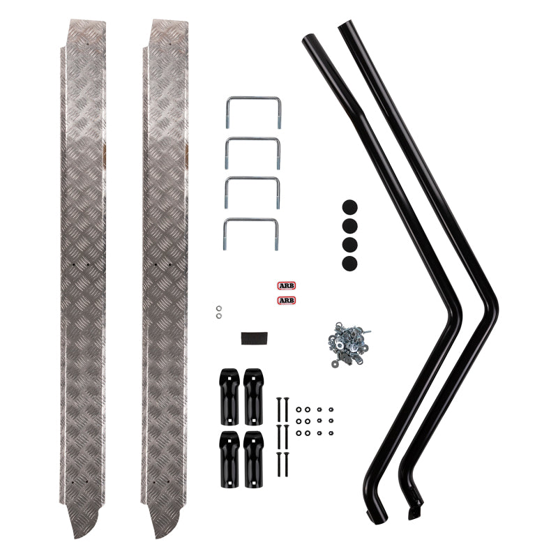 ARB Deluxe Side Rail &amp; Step 80Ser No Flr - 4411030