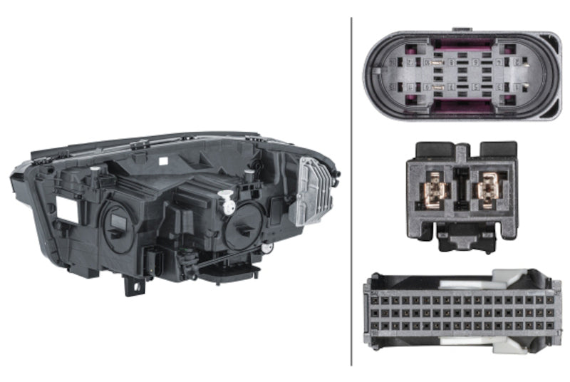 Hella 21-22 Mercedes-Benz Gla Headlamp Led Rh Static - 013074661