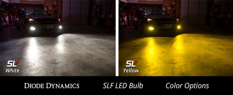 Diode Dynamics H11 SLF LED - Yellow Set of 4 - DD0346Q