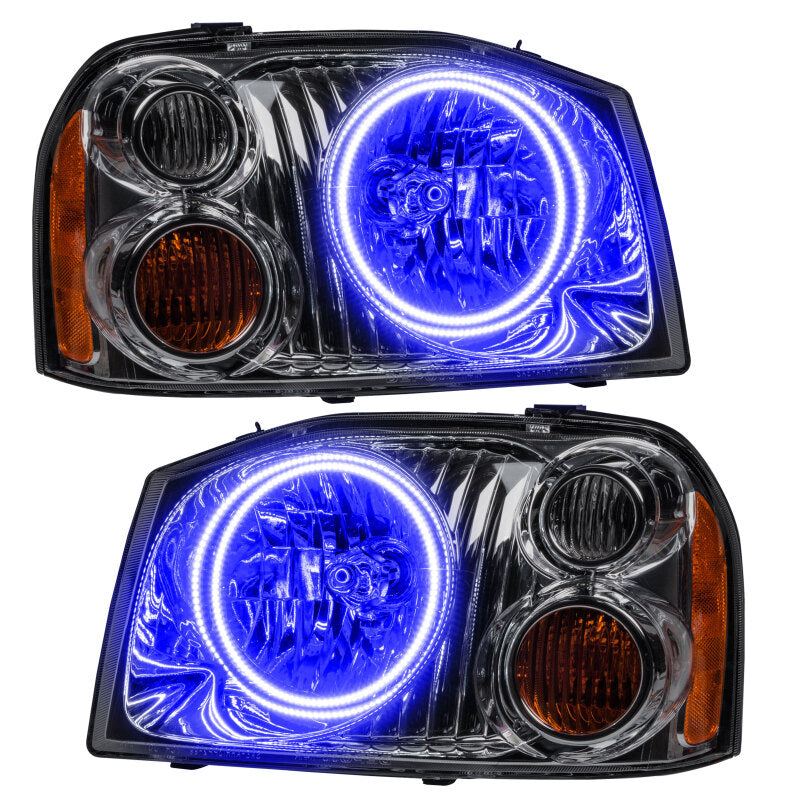 Oracle 01-04 Nissan Frontier SMD HL - Dual Halo - ColorSHIFT w/ Simple Controller SEE WARRANTY - 7178-504