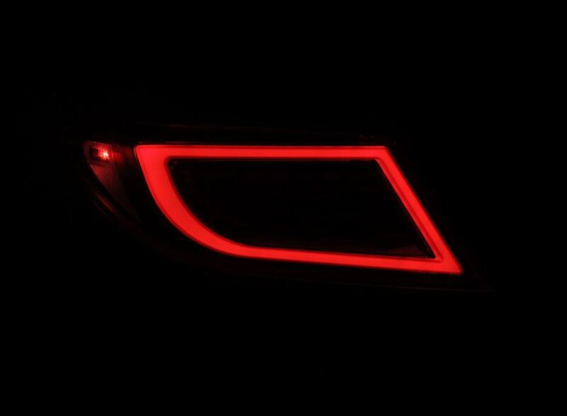 AlphaRex 22-24 Toyota GR86 LUXX LED Taillights Alpha-Black - 675040