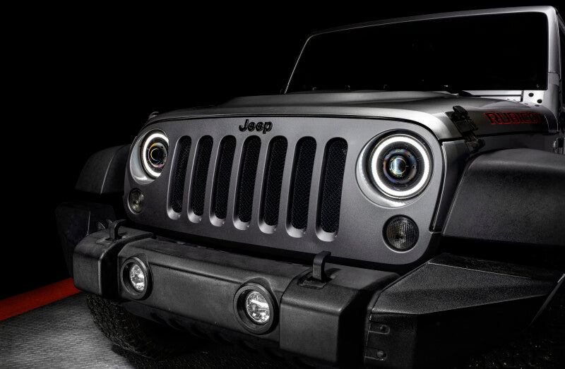 ORACLE Lighting 0718 Jeep Wrangler JK Oculus 7in Switchback BiLED Projector Headlights SEE WARRANTY - 5876-023