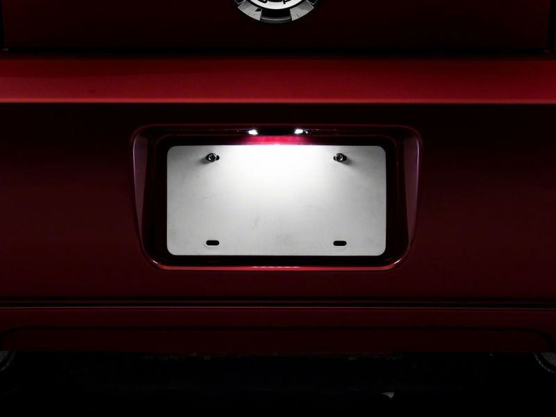Raxiom 05-09 Ford Mustang Axial Series LED License Plate Lamps - 413032